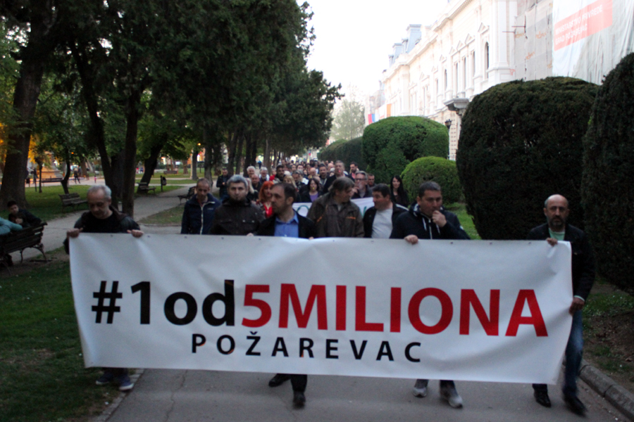 Protesti „1 od 5 miliona“ u više gradova i opština (FOTO, VIDEO) 4