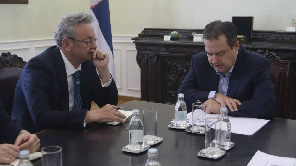 Dačić s ambasadorom Slovenije: Izuzetno dinamična saradnja dve zemlje 1