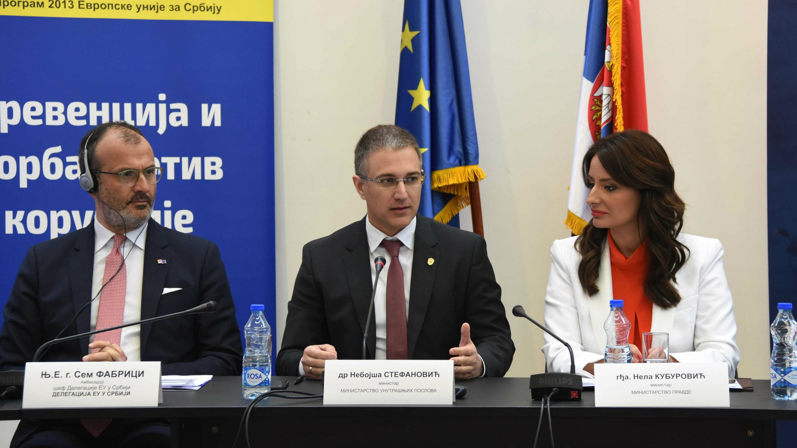Stefanović: Srbija u borbi protiv korupcije može da se meri sa ozbiljnim državama EU 1