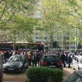 Više od sto autobusa odvezlo niške naprednjake na miting SNS u Beogradu 7