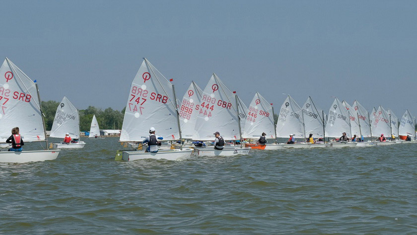 Palić od danas do 5. maja jedriličarski centar regiona 1