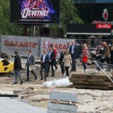 Grupa građana blokirala radove na gradilištu na Trgu Republike (VIDEO) 15