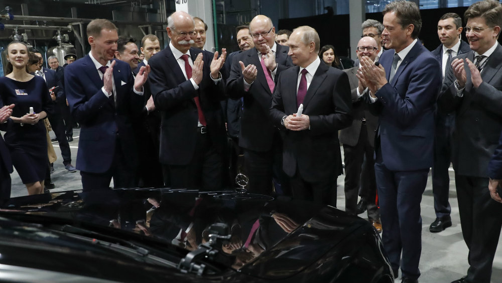 Otvorena nova fabrika mercedesa u Rusiji 1