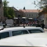 Zrenjanin: Puni autobusa mitingaša 14