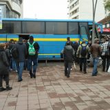 Kraljevčani krenuli na protest "Svi kao jedan - 1 od 5 miliona" u Beograd 2