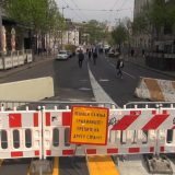 Umesto zaštitne ograde betonske barikade u centru Beograda (FOTO) 10