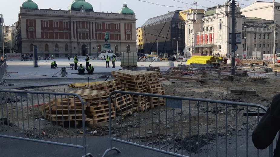 Nevidljivi radnici rekonstruišu Beograd 1