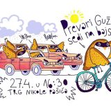 Novo okupljanje "Ulice za bicikliste" 27. aprila na Trgu Nikole Pašića 12