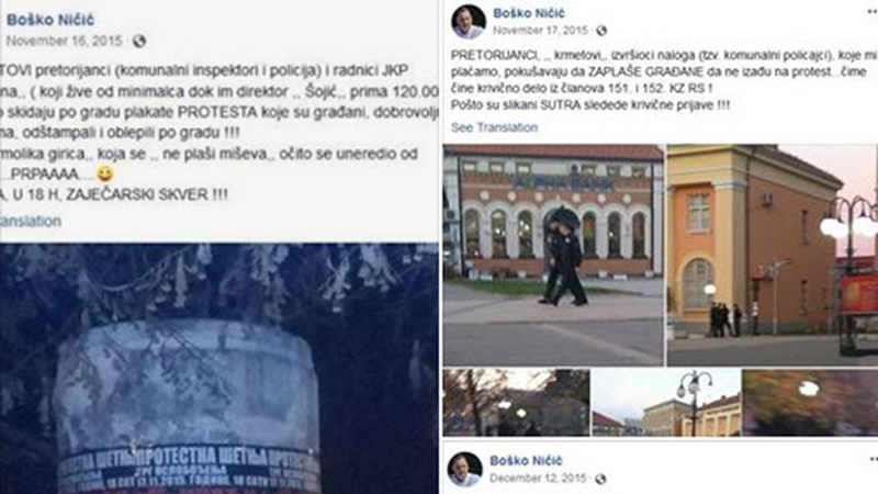Glas Zaječara: Kako je nekada Boško Ničić nazivao komunalne policajce 1