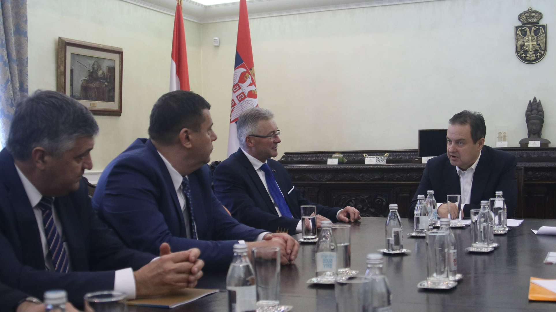 Dačić sa delegacijom mađarskog parlamenta: Odnosi na istorijskom maksimumu 1