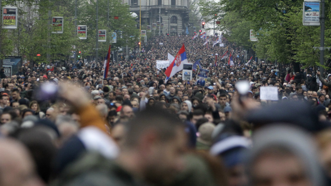 Strani mediji o demonstracijama u Beogradu 1