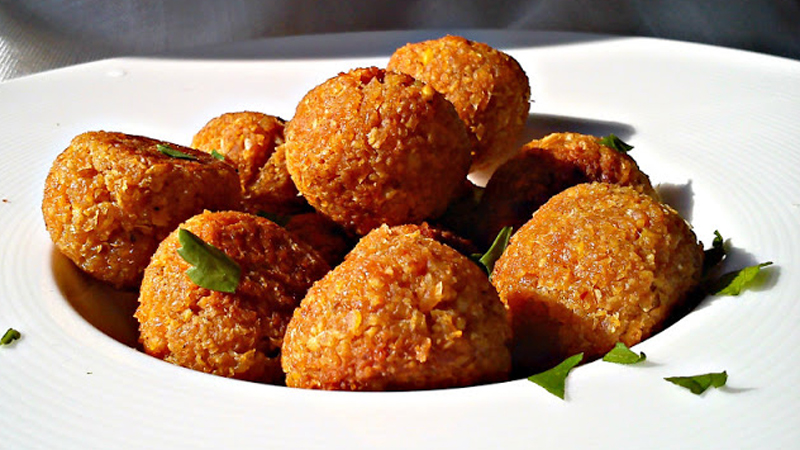 Falafel iz rerne (posno) 1