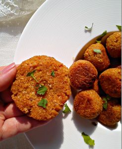 Falafel iz rerne (posno) 3