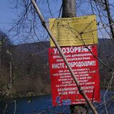 Na Grzi postavljeno obaveštenje da investitori MHE nisu dobrodošli 9