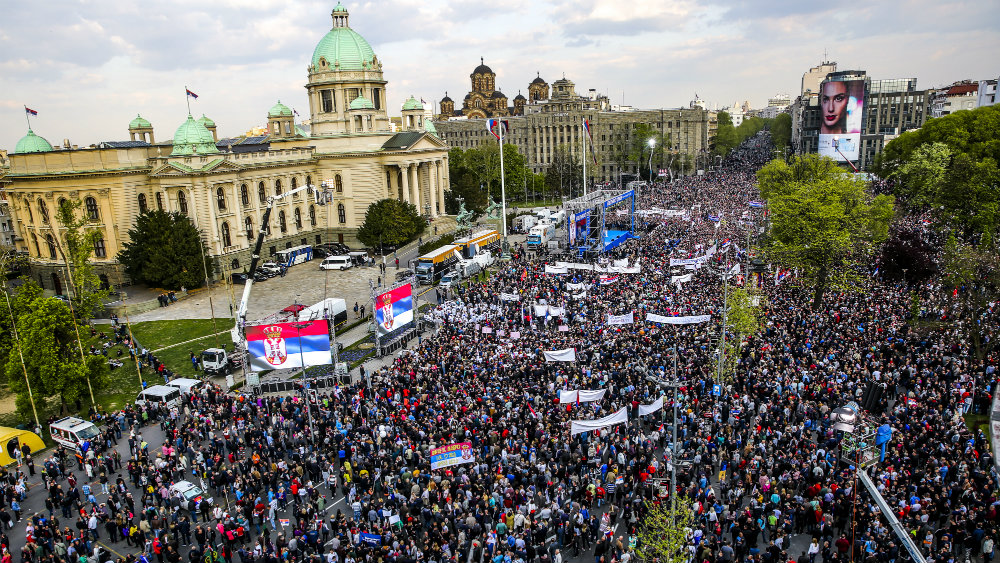 Naprednjaci spremaju skup podrške Vučiću sledeće nedelje ispred Skupštine 14