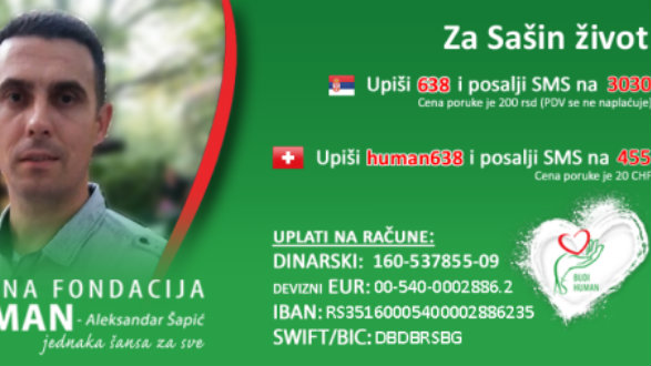 Hitno potreban novac za transplantaciju jetre Saši Nastiću 1