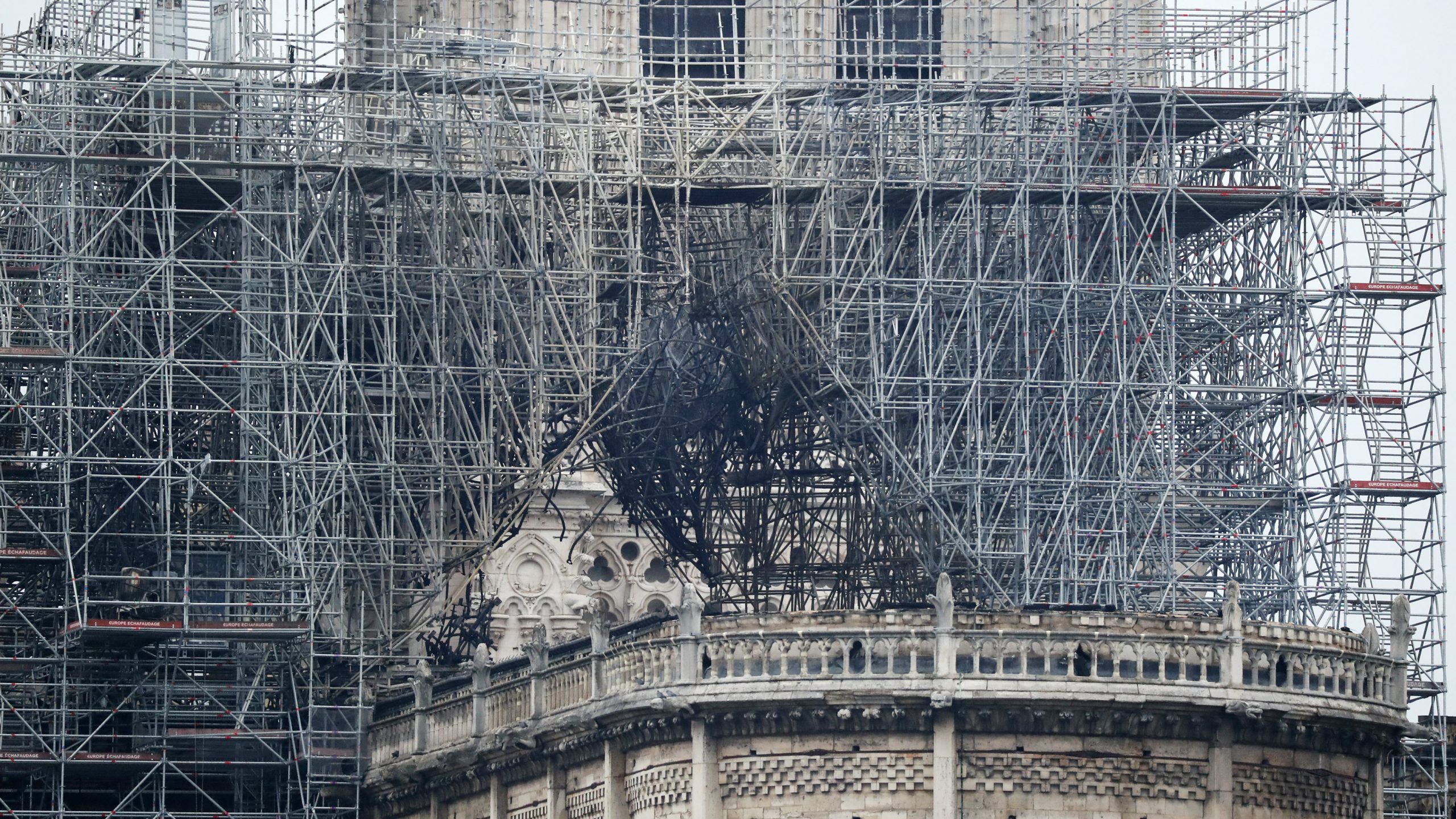Katedrala Notr Dam nakon požara (FOTO) 1