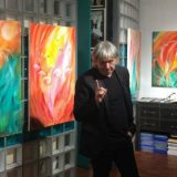 Izložba slika Mihajla Miše Kravceva u Milanu: Zavodljivost boja, mašte i života 1