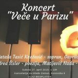 Koncert "Veče u Parizu" 27. aprila u Zemunu 13