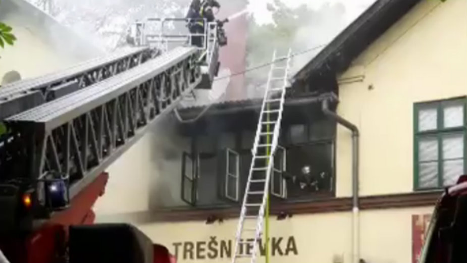 Lokalizovan požar na zagrebačkoj Trešnjevci 1