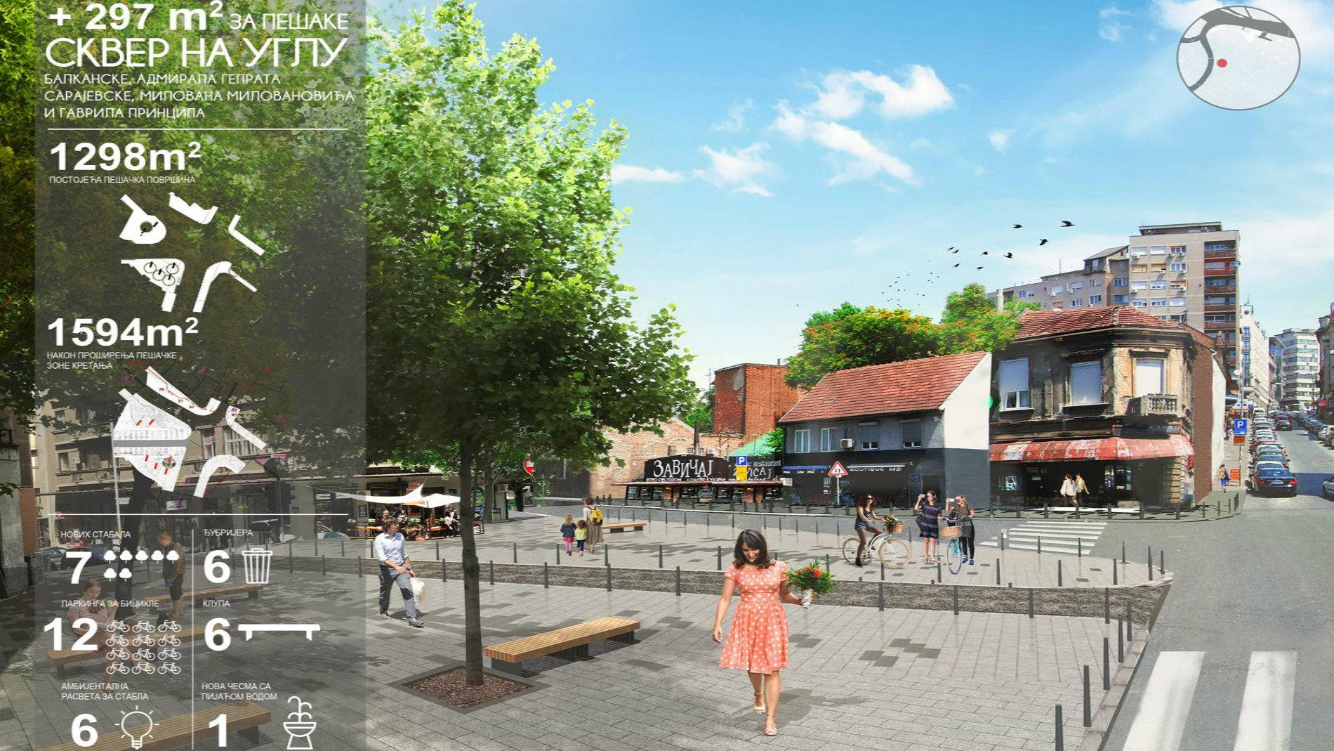 Vesić: Beograd dobija novih osam uređenih skverova 1