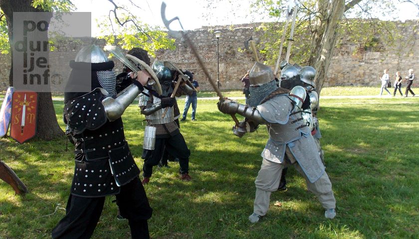 Prvi otvoreni trening bohurt tima Srbije u Smederevskoj tvrđavi 1
