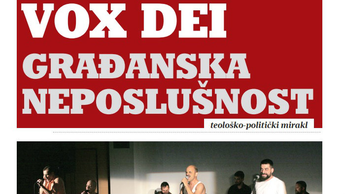 Scenario drame "Vox Dei - Građanska neposlušnost" (PDF) 1