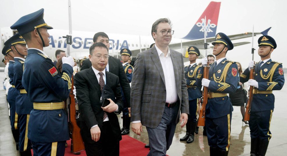 Vučić počeo posetu Kini 1
