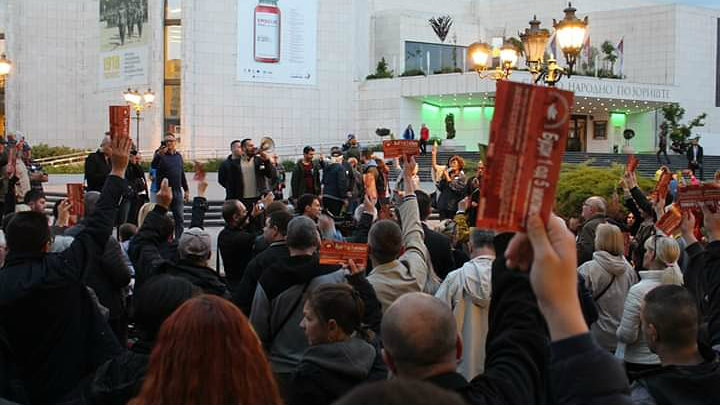 Nastavak protesta 1 od 5 miliona: Otvoreni parlament večeras u Novom Sadu 1