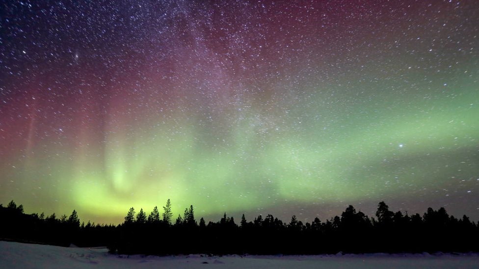 Polarna svetlost iznad Finske
