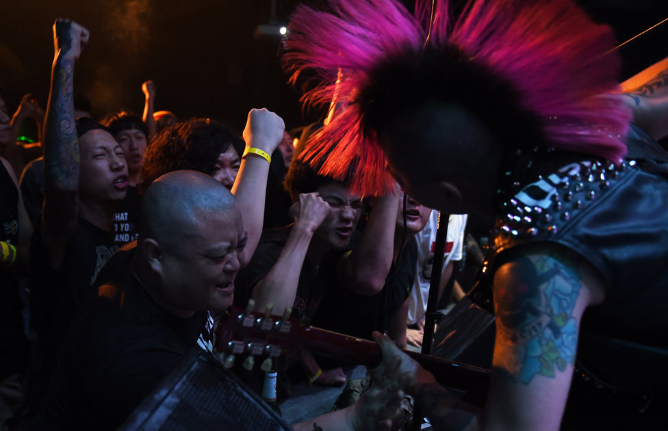 Hell City na Pekinškom pank festivalu 2014. godine