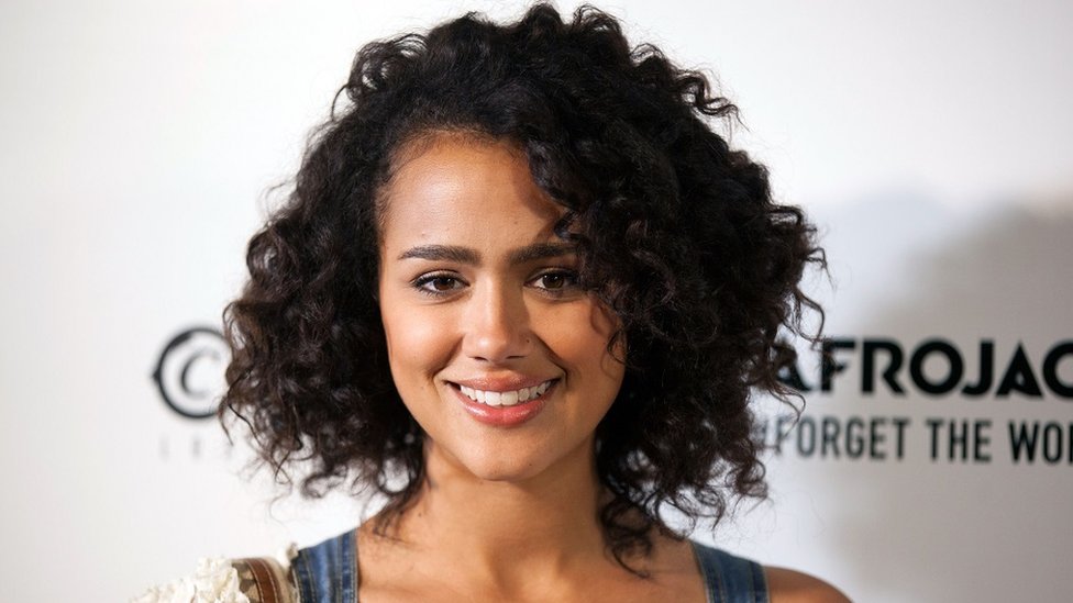 Nathalie Emmanuel arrives for Afrojack's 