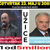 Užičani nastavljaju proteste "1 od 5 miliona" 8