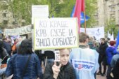 Protest sindikata: Minimalna zarada ispod svake granice izdržljivosti (FOTO/VIDEO) 3