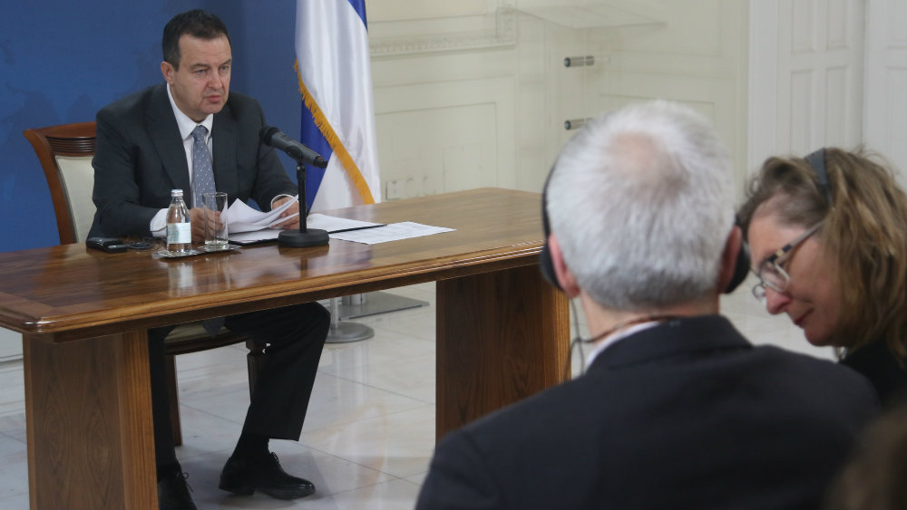 Dačić: Treba razmišljati kako da se napravi kompromis prihvatljiv i za Srbe i za Albance 1