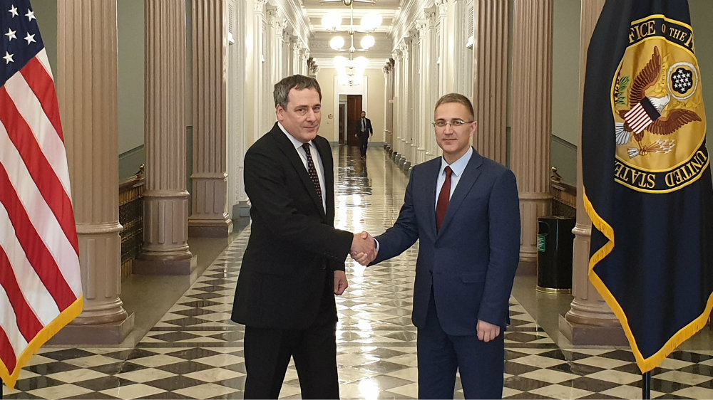 Stefanović u Vašingtonu razgovarao sa Metjuom Palmerom i Džonom Eratom 1