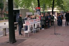 Naprednjaci protestovali ispred opštine Stari grad 5