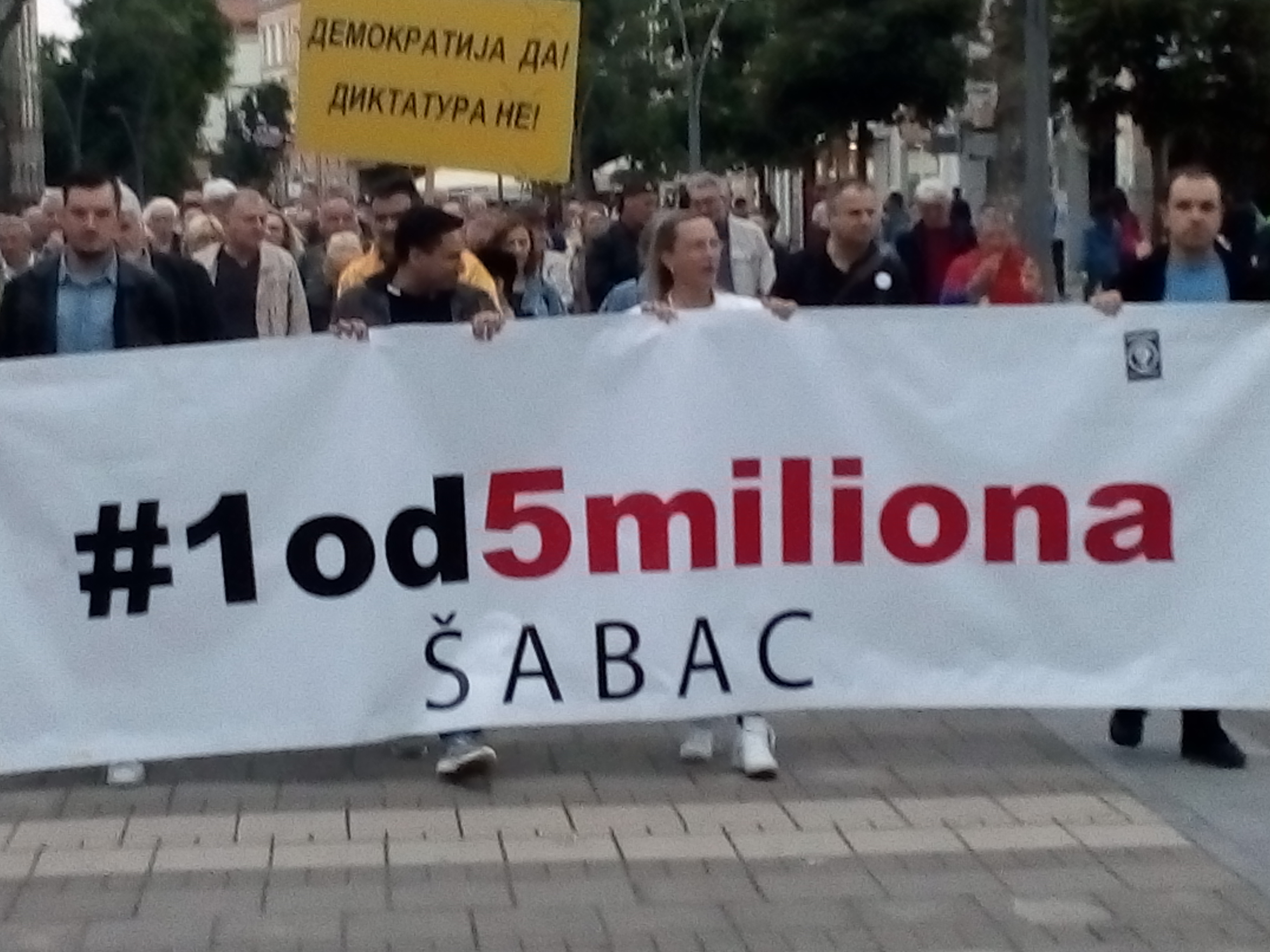 Protesti 1 od 5 miliona u Valjevu, Novom Sadu, Šapcu i Kruševcu 4