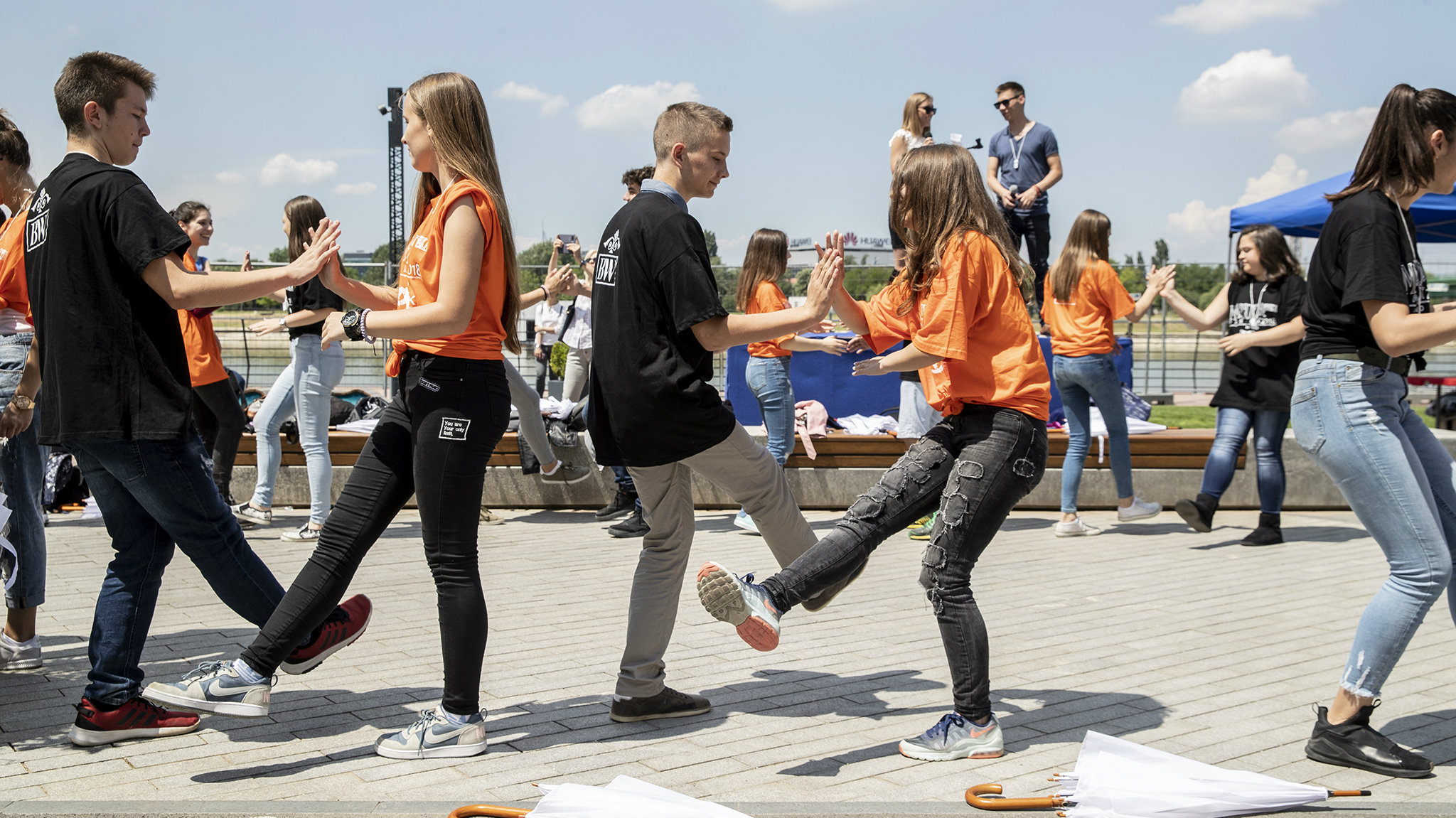Maturantska parada 11. maja na Sava Promenadi 1