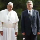 Papa Franja dočekan u Skoplju 14