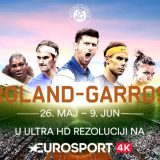 Gledajte Rolan Garos na Eurosport 4K kanalu 7