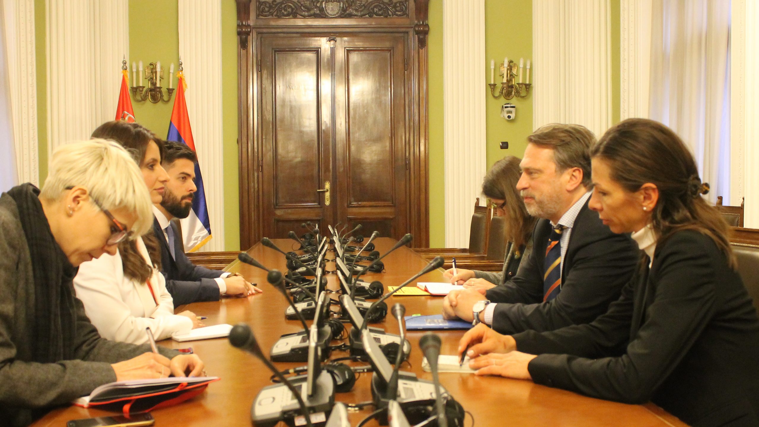 Ministarka pravde sa Osovskim o reformama u oblastima pravosuđa 1