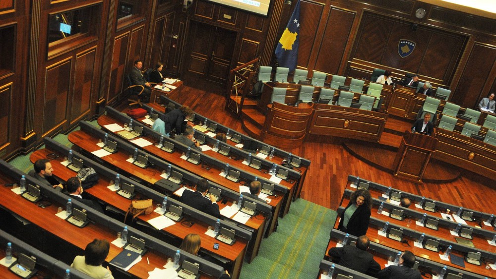 Sednica o raspuštanju Skupštine Kosova 22. avgusta 1
