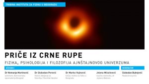 Uzbudljive priče o crnoj rupi na tribini u SKC 23. maja 2 Uzbudljive priče o crnoj rupi na tribini u SKC 23. maja 2
