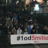 Šesnaesti protest u Užicu: Nastavlja se borba do pobede (FOTO) 9