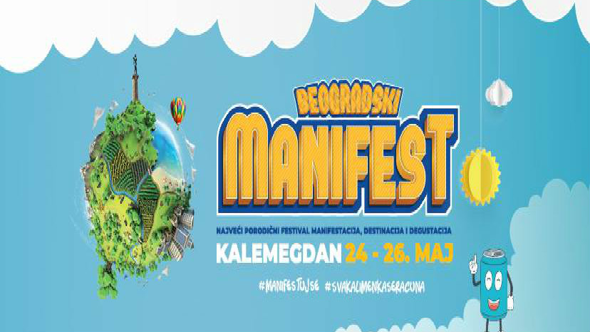 Beogradski manifest od 24. do 26. maja na Beogradskoj tvrđavi 1
