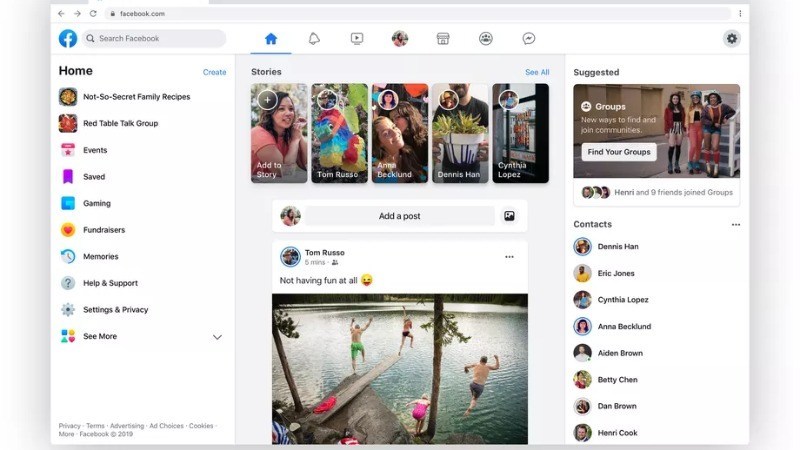 Facebook redizajn: Evo kako će izgledati News Feed 2