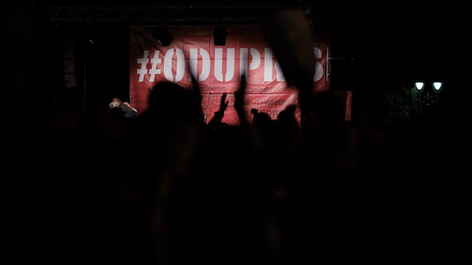 Na desetom protestu u Podgorici građani traže smenu vlasti (VIDEO) 1