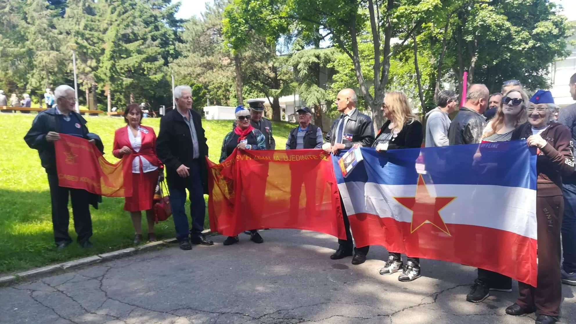 Sećanje na 25. maj kod Muzeja Jugoslavije 3