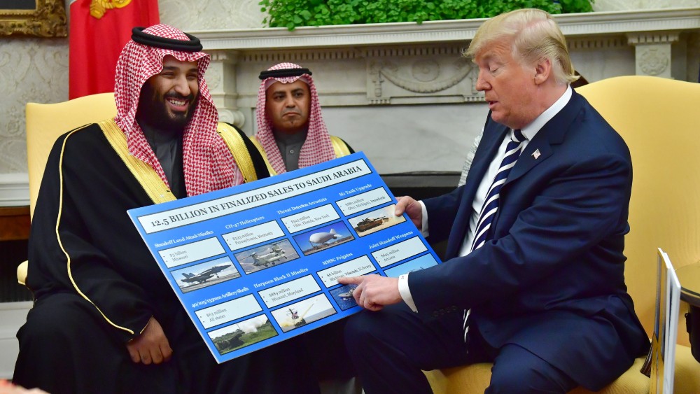 Poklon Bin Salmanu - novi opasan presedan Trampa 1